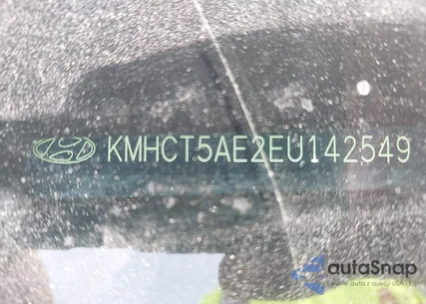 2014 Hyundai Accent Gs z USA, uszkodzony, nr VIN KMHCT5AE2EU142549